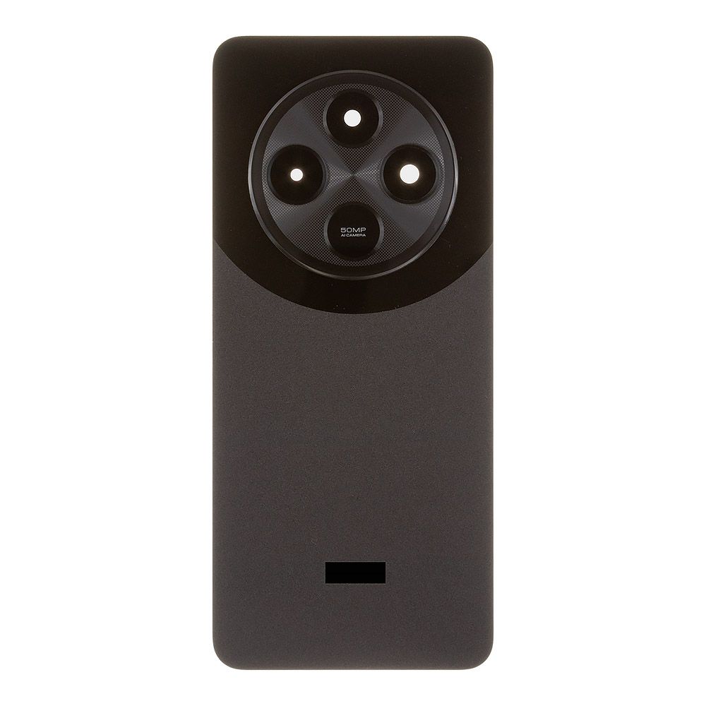 Задняя крышка для Xiaomi Redmi 14C (2411DRN47C) со стеклом камеры (черный)