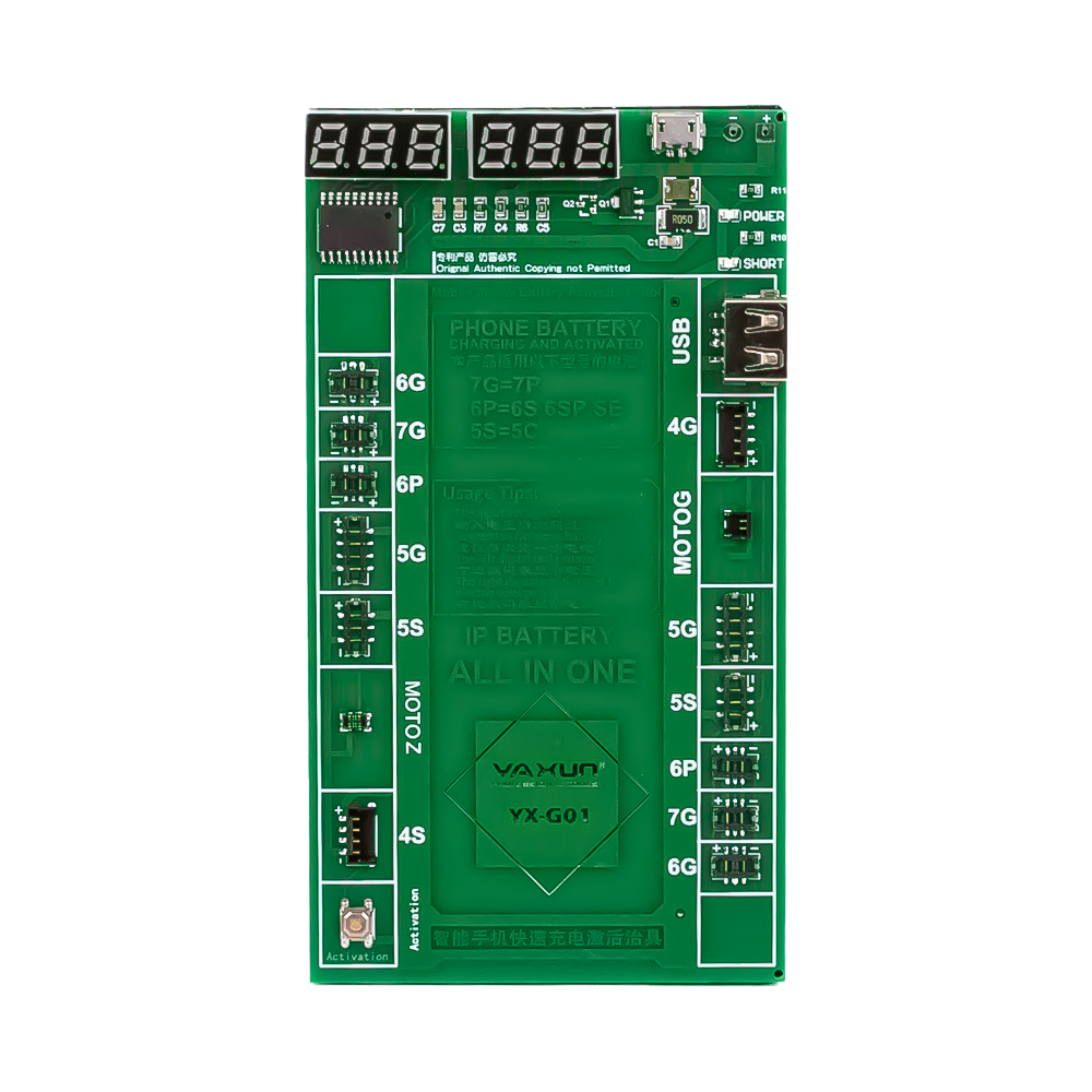 Тестер АКБ YAXUN YX-G01 для iPhone 4 - 7/Motorola G/Motorola X