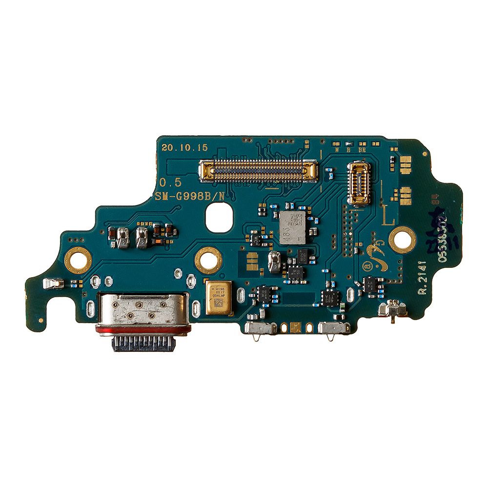 Шлейф/FLC Samsung Galaxy S21 Ultra SM-G998 на системный разъём/разъём SIM/микрофон, ориг