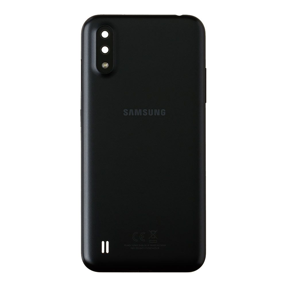 Задняя крышка для Samsung Galaxy A01 SM-M015 (черный)
