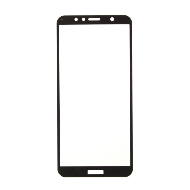 Защитное стекло "LP" для Huawei Honor 7A Thin Frame Full Glue Glass   2.5D 9H (черное)