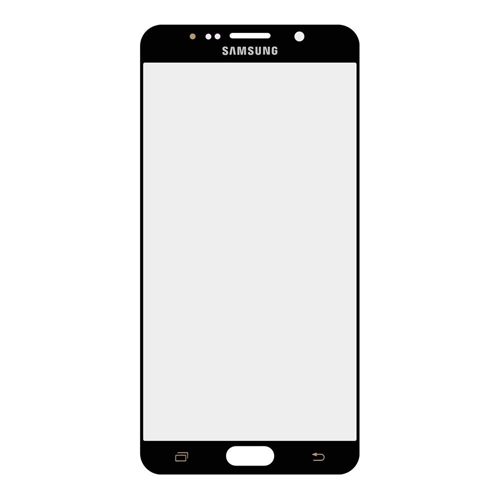 Стекло для переклейки Samsung Galaxy Note 5 серый