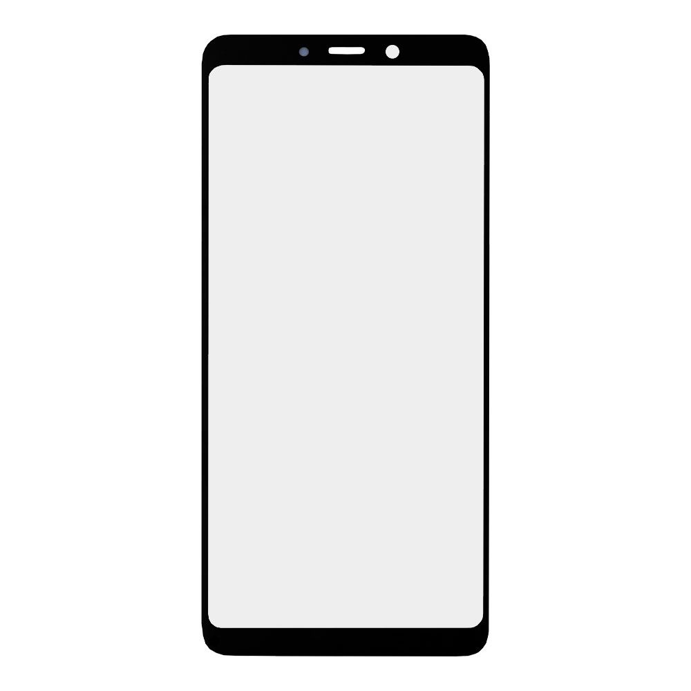 Стекло + OCA плёнка для переклейки Samsung A920F Galaxy A9 (2018) (черный)