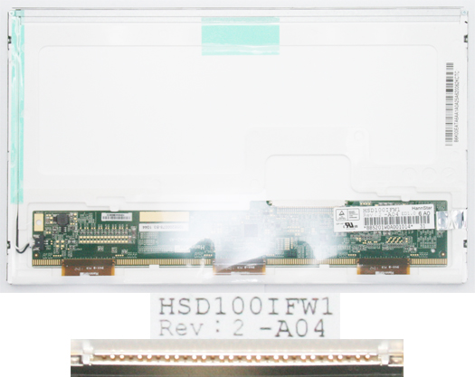 Матрица ноутбука 10.0" 1024*600 Matte LED 30 pin (HSD100IFW1-A00/HSD100IFW04)