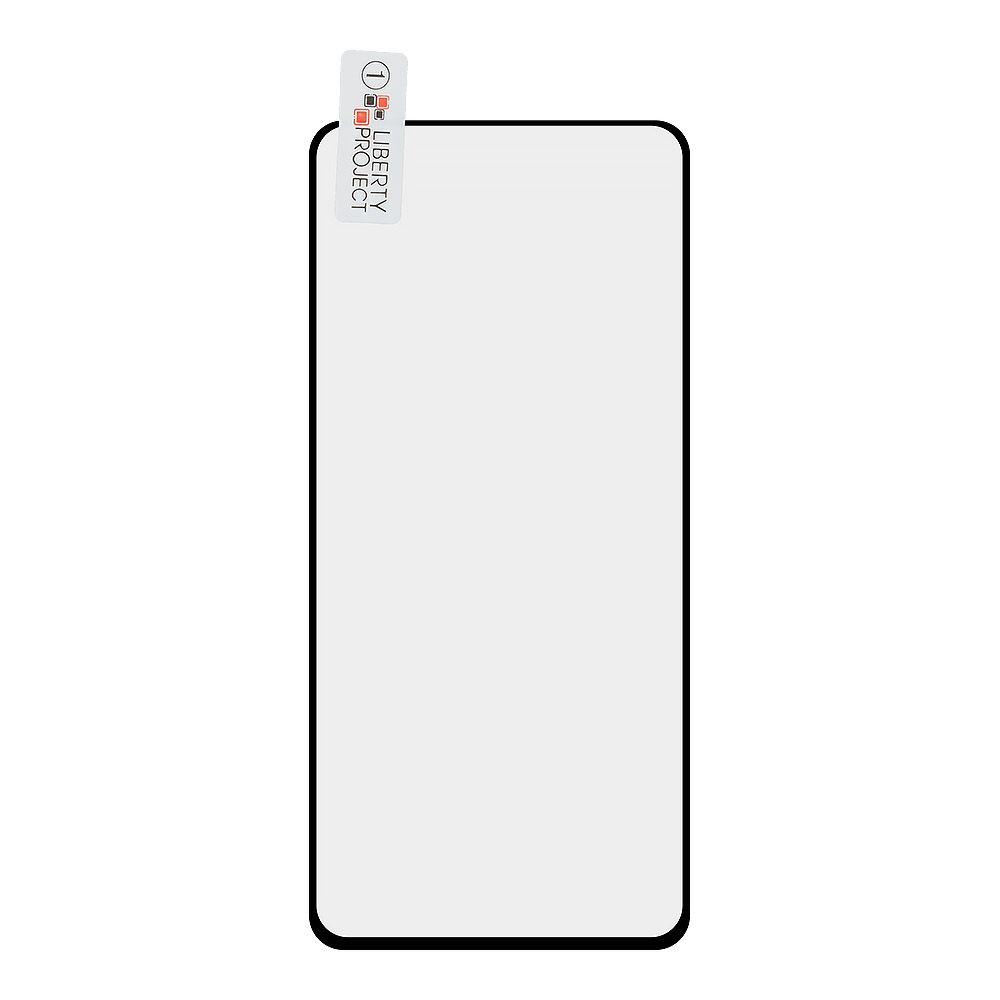Защитное стекло "LP" для Huawei Honor View 20 Thin Frame Full Glue с рамкой 0,33 мм 2,5D 9H (черное)