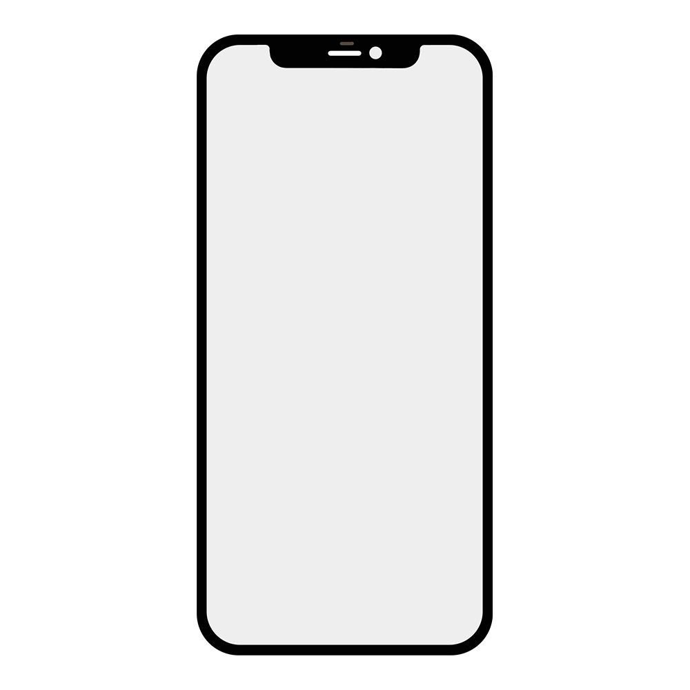 Стекло + OCA для iPhone 12\12 Pro (черный) оригинал