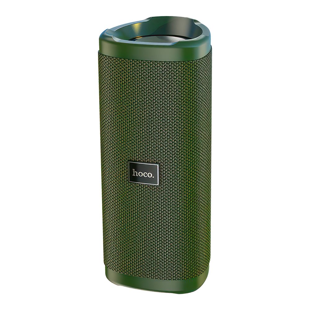Bluetooth колонка HOCO HC4 Bella BT5.0, 2x5W, AUX/TWS/FM/microSD/USB, IPX5 (зелёный)