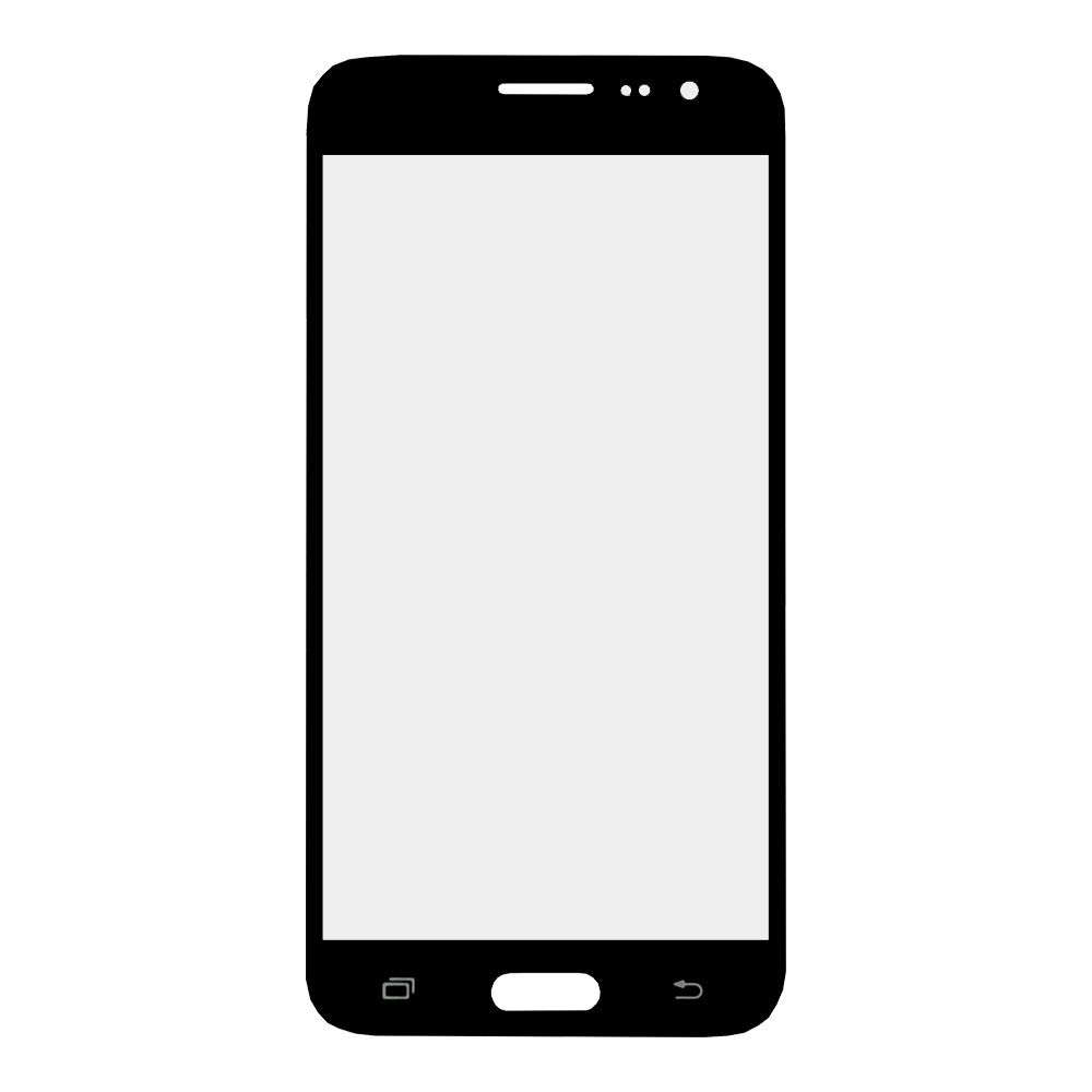 Стекло + OCA плёнка для переклейки Samsung J320 Galaxy J3 (2016) (черный)