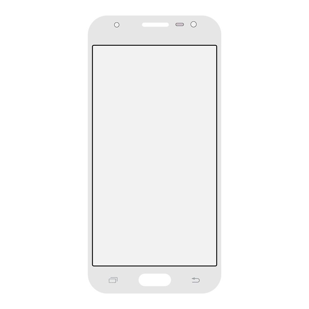 Стекло для переклейки Samsung SM-J330 J3 2017 (цвет белый)