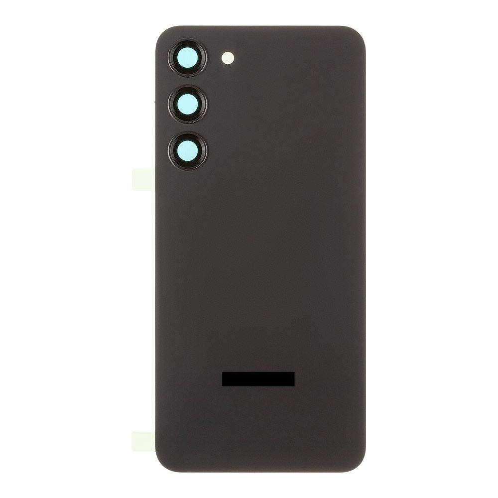 Задняя крышка для Samsung Galaxy S23+ SM-S916 (черный), премиум