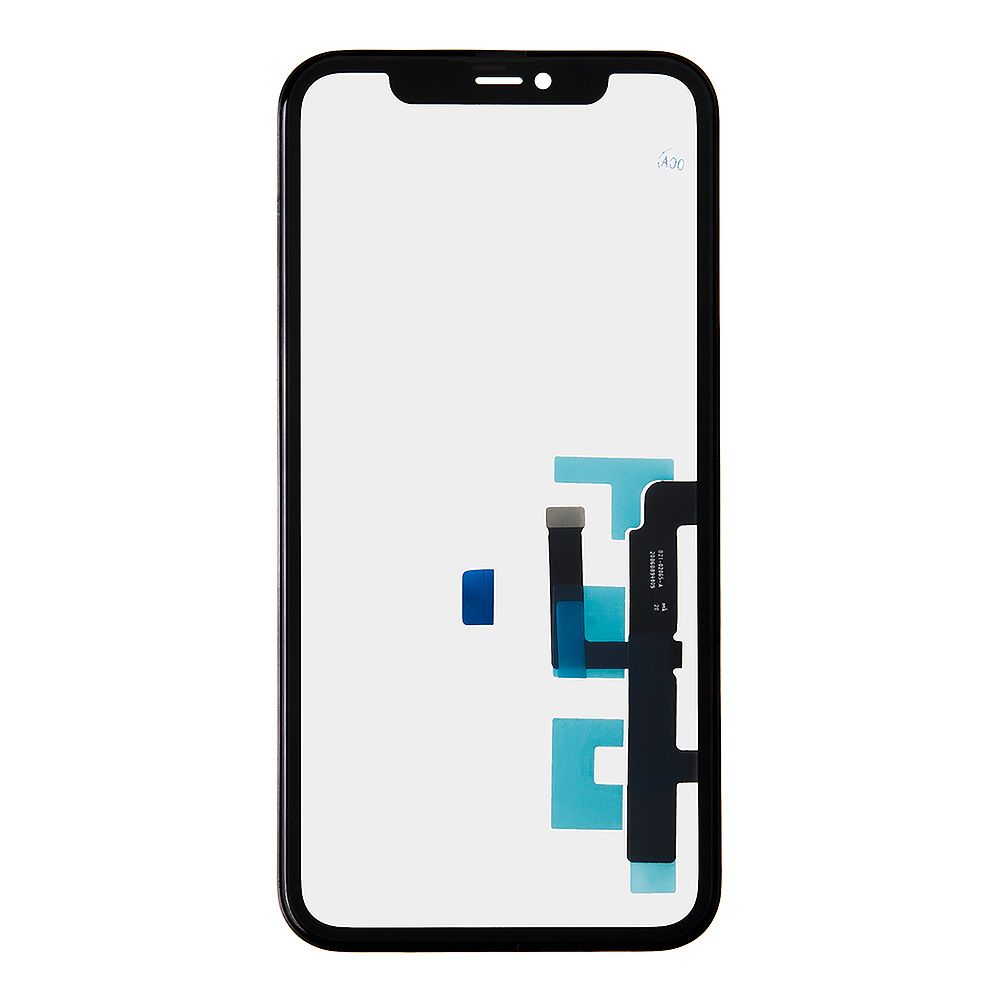 Тачскрин для Apple iPhone 11 в рамке + OCA (черный)