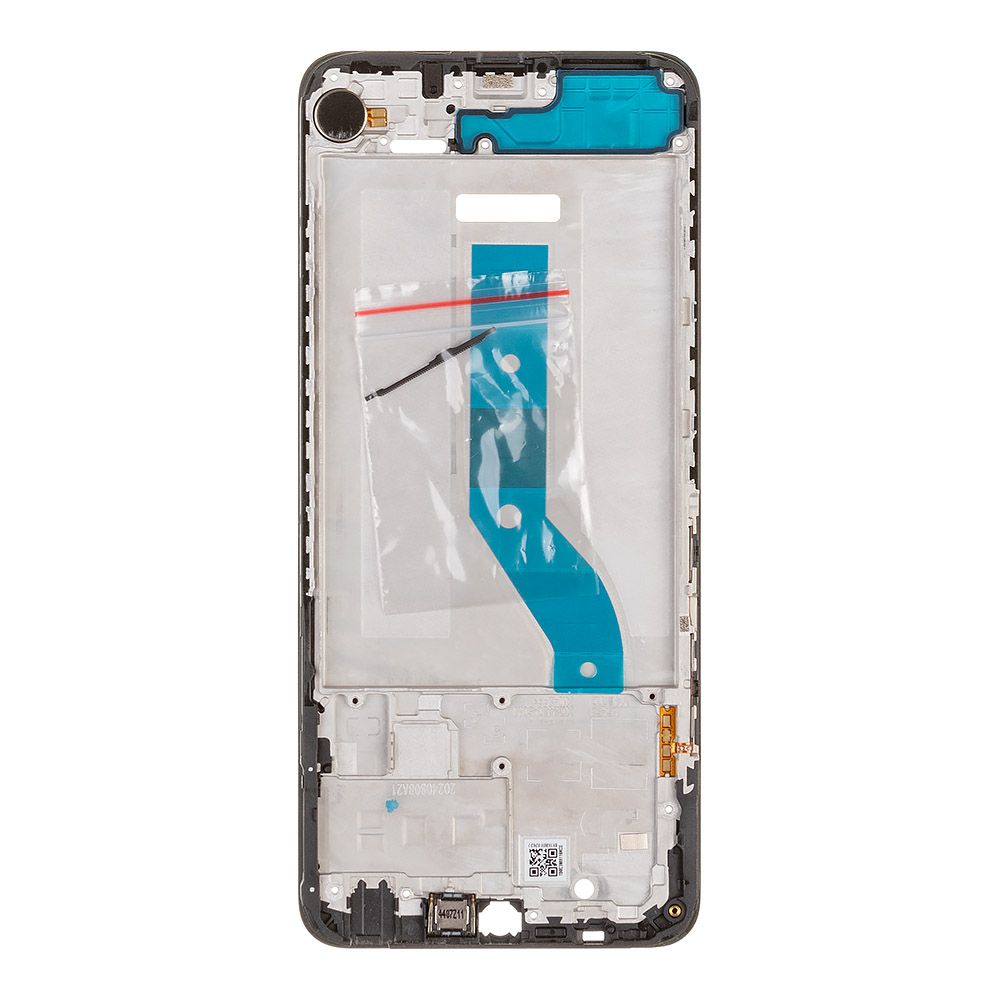 Рамка дисплея для Xiaomi Redmi 14C/Poco C75 (2411DRN47C/2410FPCC5G) (черный) ориг