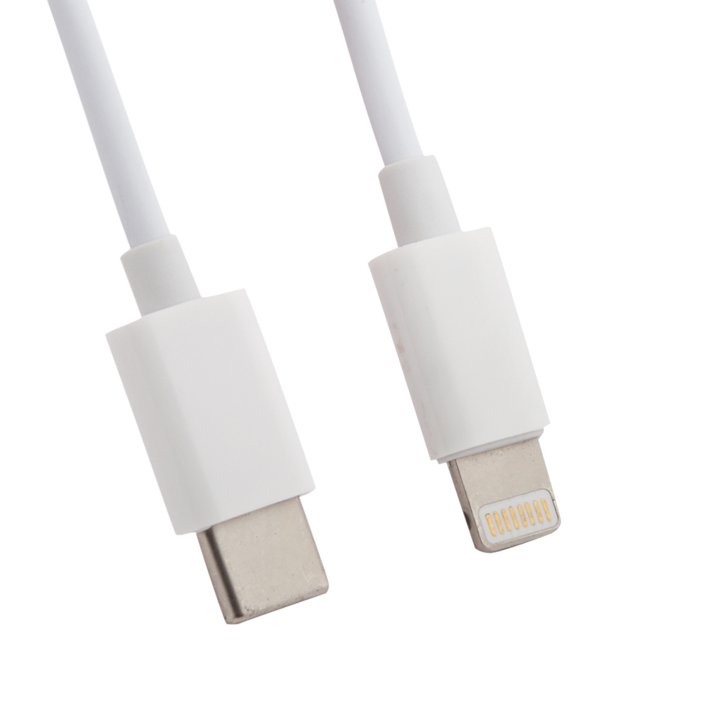 USB-C Дата-кабель USB Lightning 8-pin 1 метр MKOX2FE/A (белый/коробка)