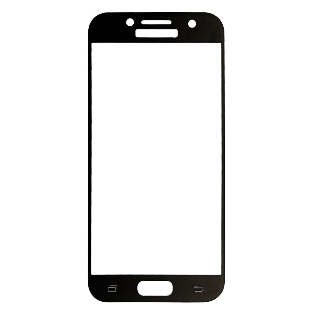 Защитное стекло Tempered Glass 3D для Samsung Galaxy A3 2017 (черное)