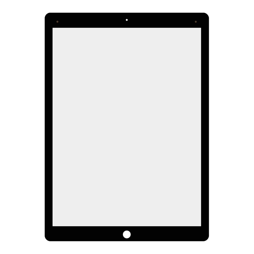 Стекло для переклейки Apple Ipad Pro 12.9" 2017 (черный)