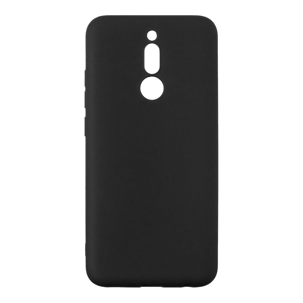 Силиконовый чехол "LP" для Xiaomi Redmi 8 TPU (черный непрозрачный) европакет