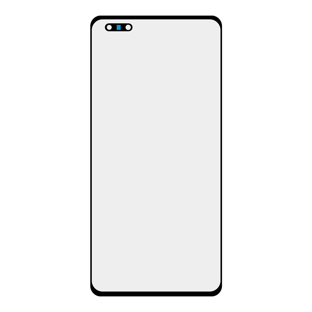Стекло для переклейки Huawei Mate 40 Pro (NOH-NX9) (черный)