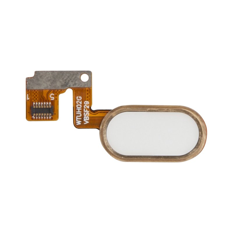 Шлейф/FLC Meizu M3 Note L681h (с кнопкой Home) золото
