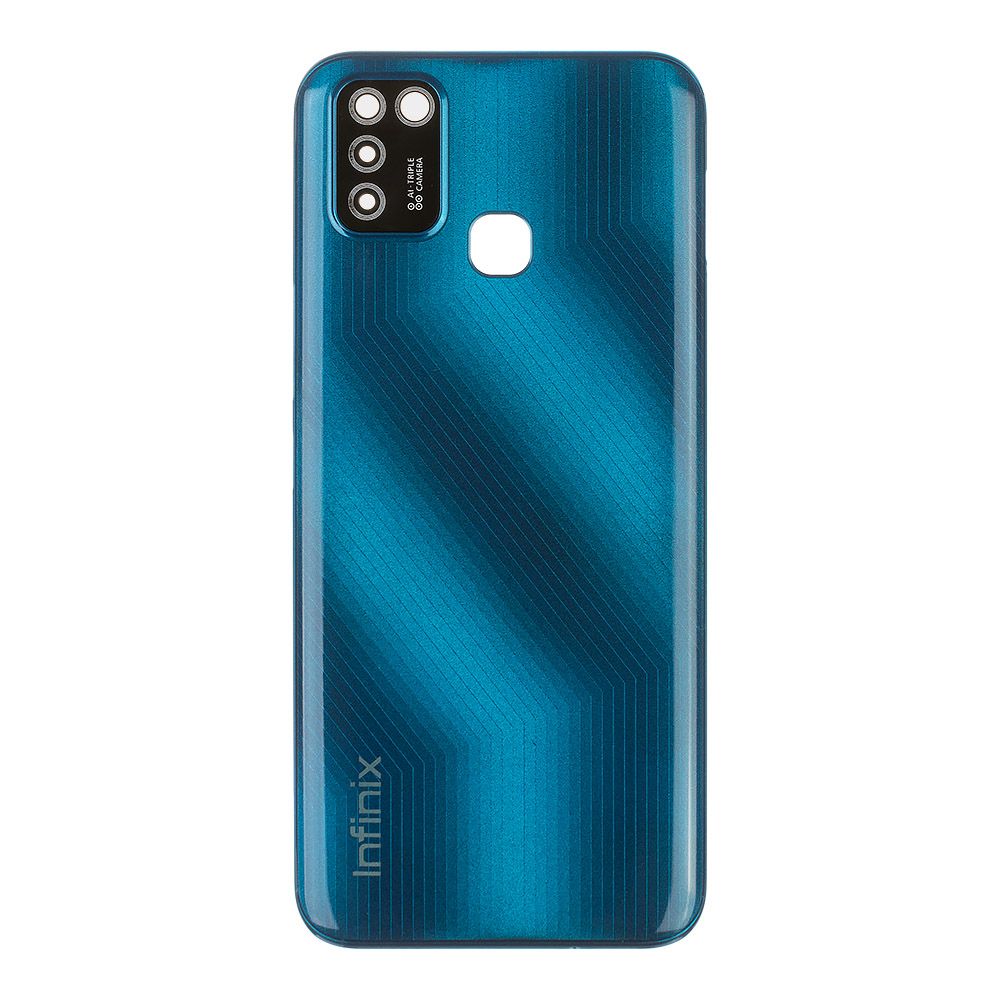 Задняя крышка для Infinix Hot 10 Lite (X657B) (синий)