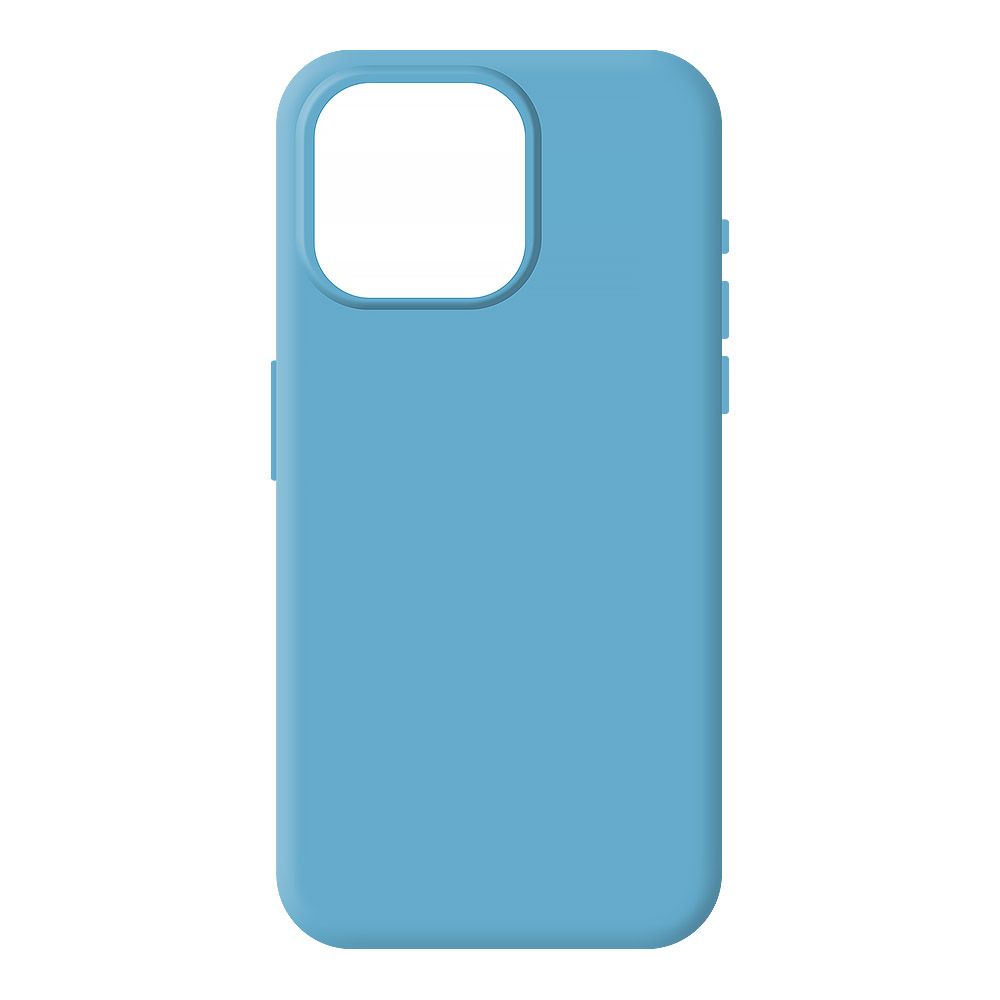 Силиконовый чехол для iPhone 15 Pro Max "Silicone Case" Light Blue (светло-голубой)