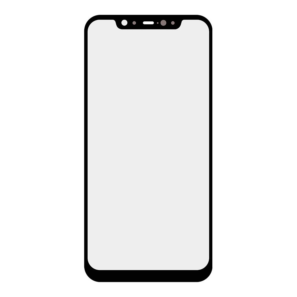 Стекло для переклейки Xiaomi Mi 8 (черный)