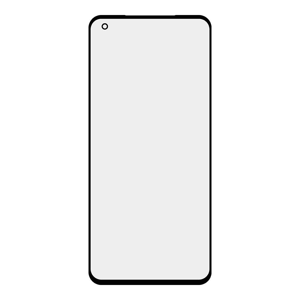 Стекло + OCA пленка для переклейки Vivo X50 Pro (черный)