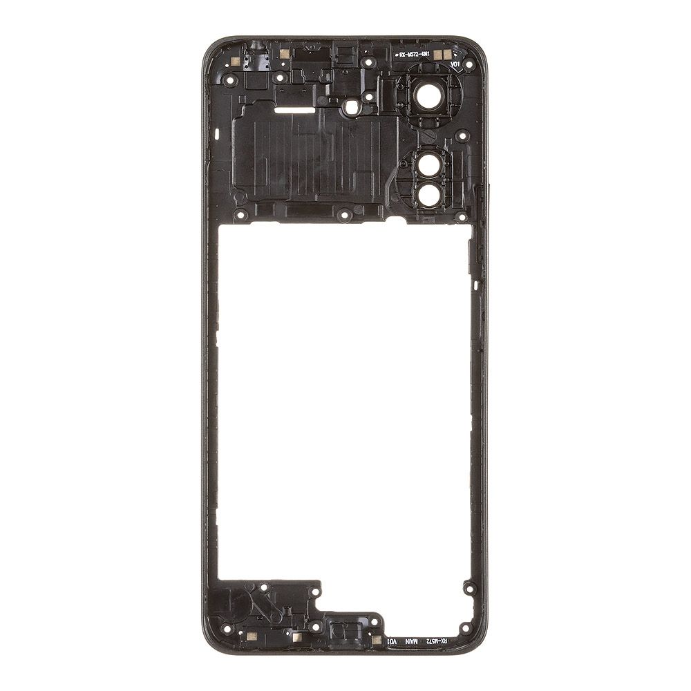 Средняя часть для Xiaomi Redmi 13C 4G (23100RN82L) (черный)