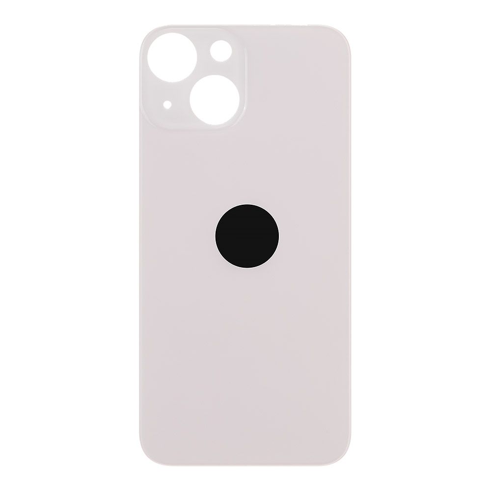 Задняя крышка для iPhone 13 mini (розовый) с логотипом, монолит