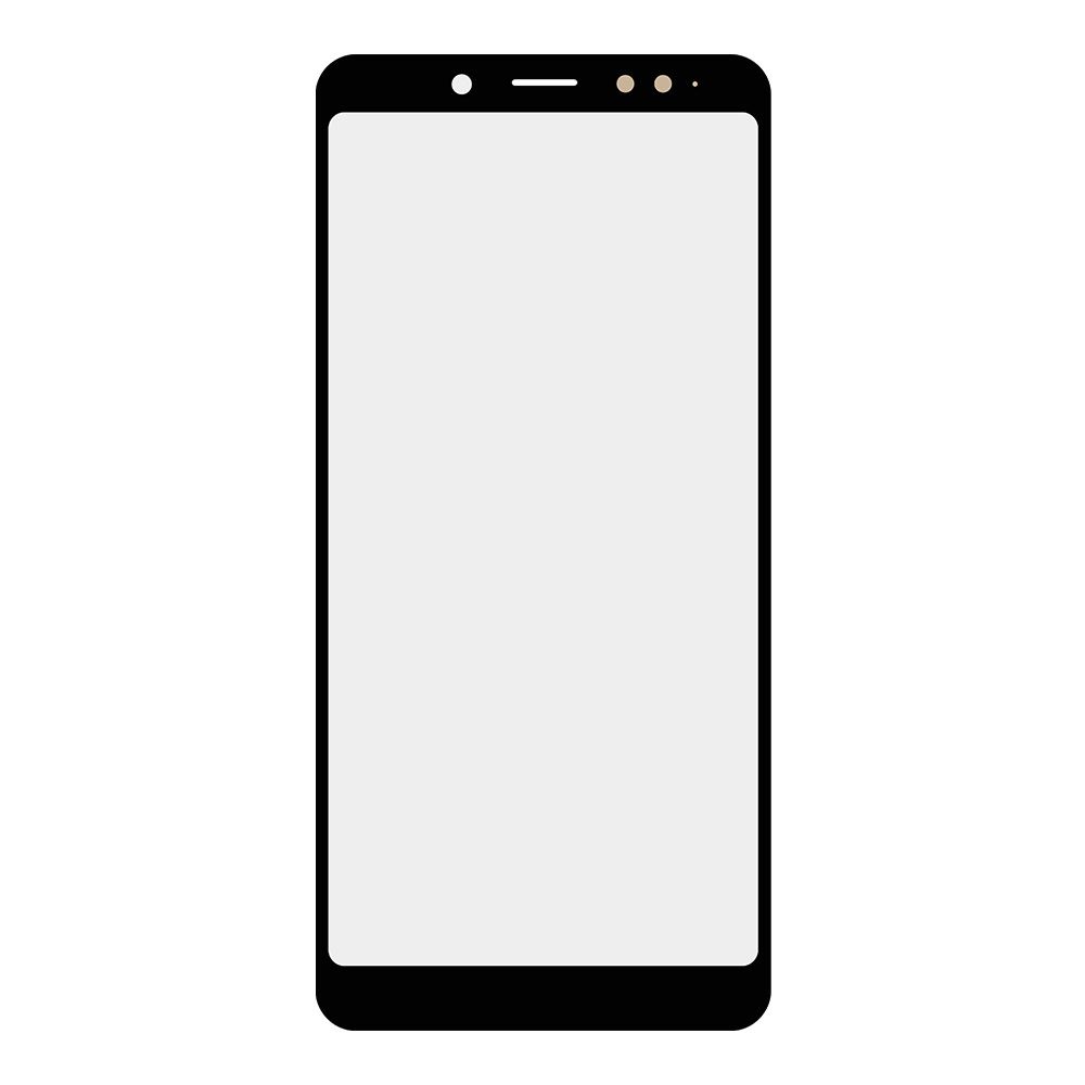 Стекло для переклейки Xiaomi Redmi Note 5 / Note 5 Pro (черный)