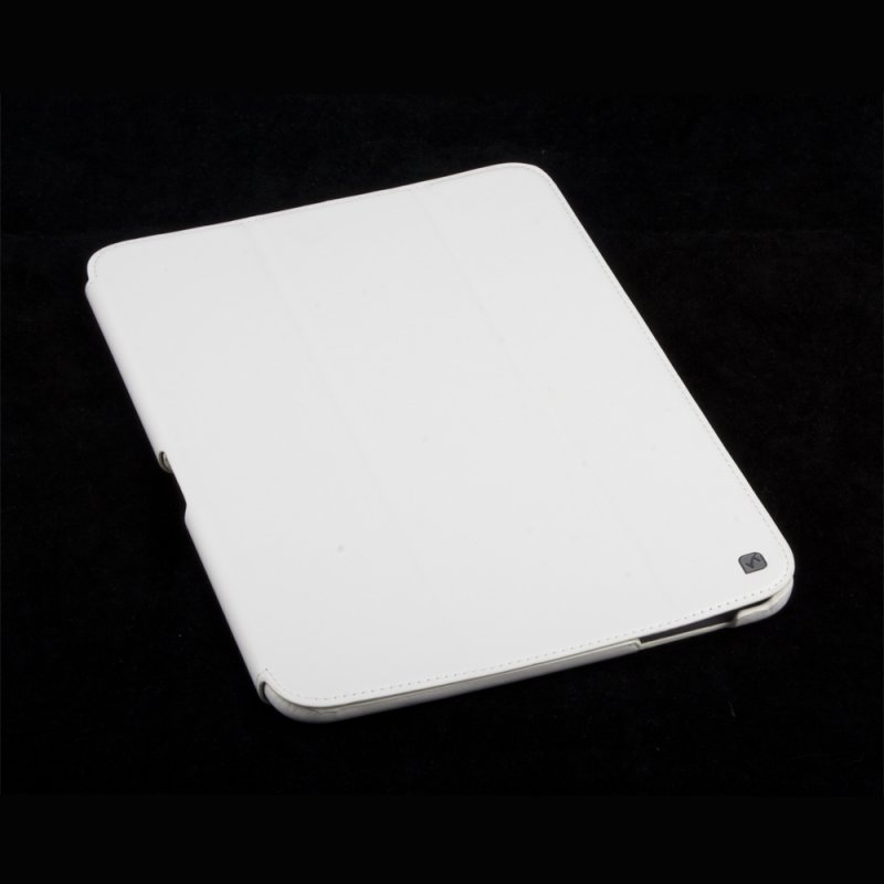 Чехол для Samsung Galaxy Note 10.1" "HOCO" Crystal leather case раскладной кожаный (белый)