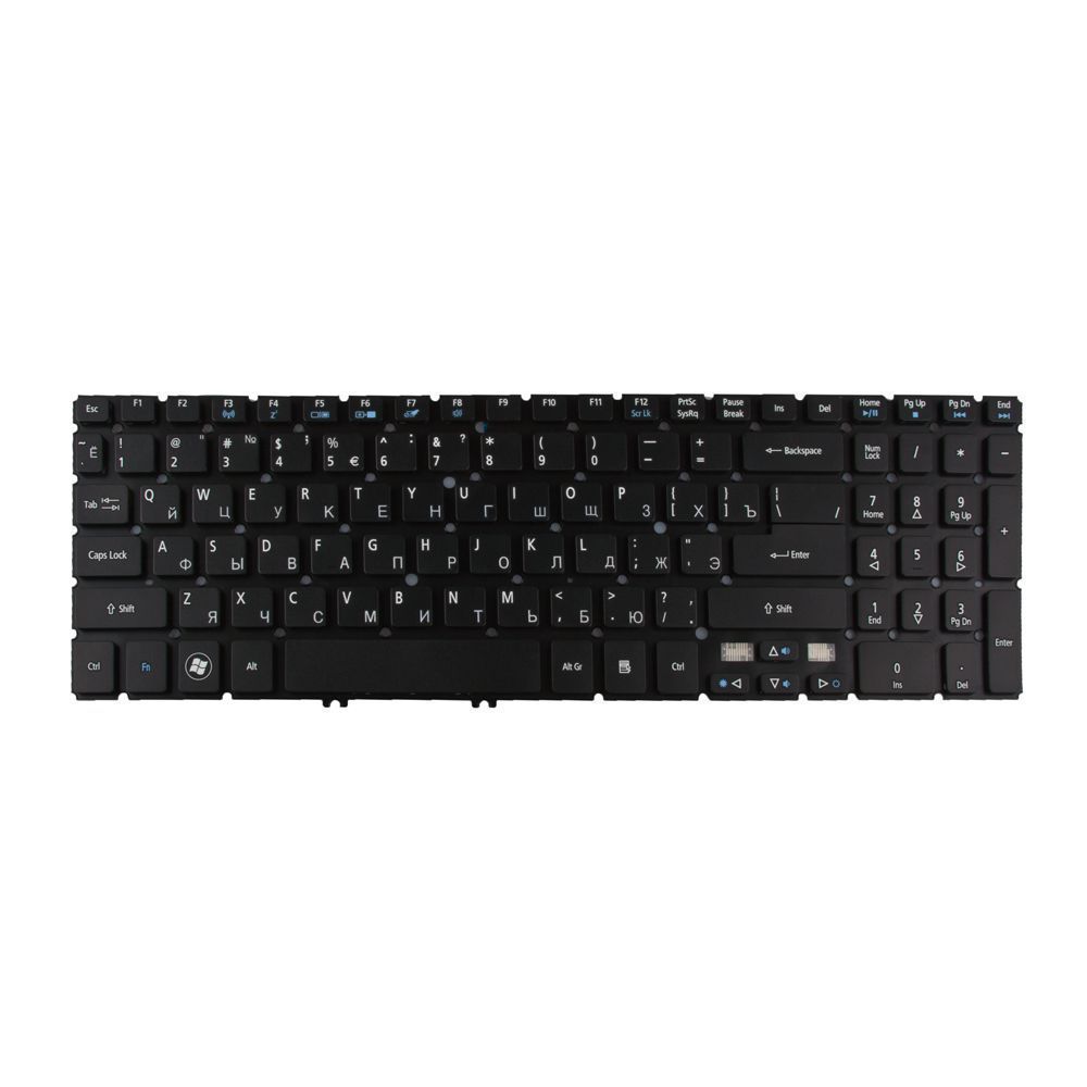 Клавиатура для Acer Aspire V5 V5-531 V5-531G V5-551 V5-551G V5-571 V5-571G V5-571P V5-531P (черная)