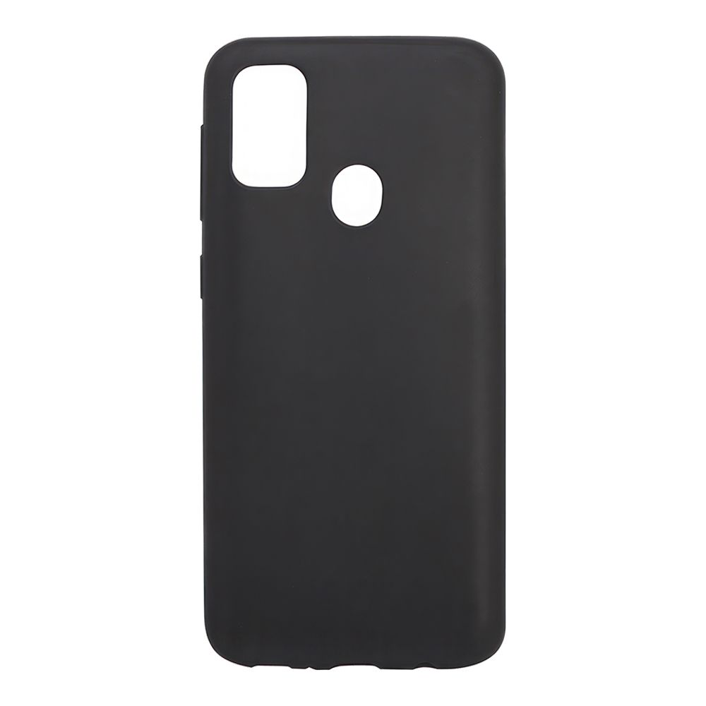 Силиконовый чехол "LP" для Samsung Galaxy M30s TPU (черный непрозрачный) европакет