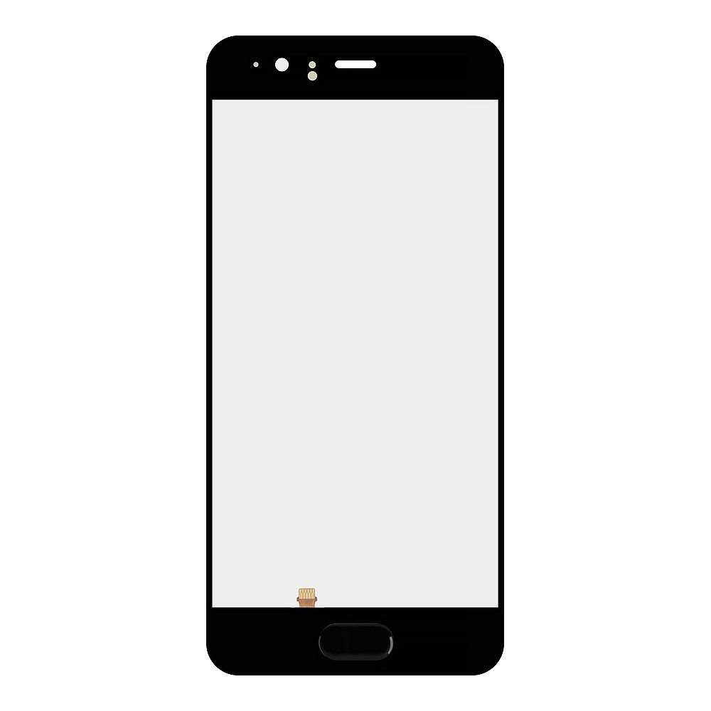 Стекло + OCA плёнка для переклейки Huawei P10 (VTR-L09/VTR-L29) (черный)
