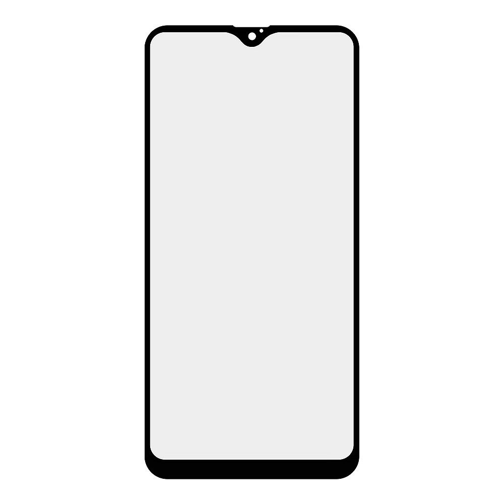Стекло + OCA плёнка для переклейки Samsung A105F/M105F Galaxy A10/M10 (черный)