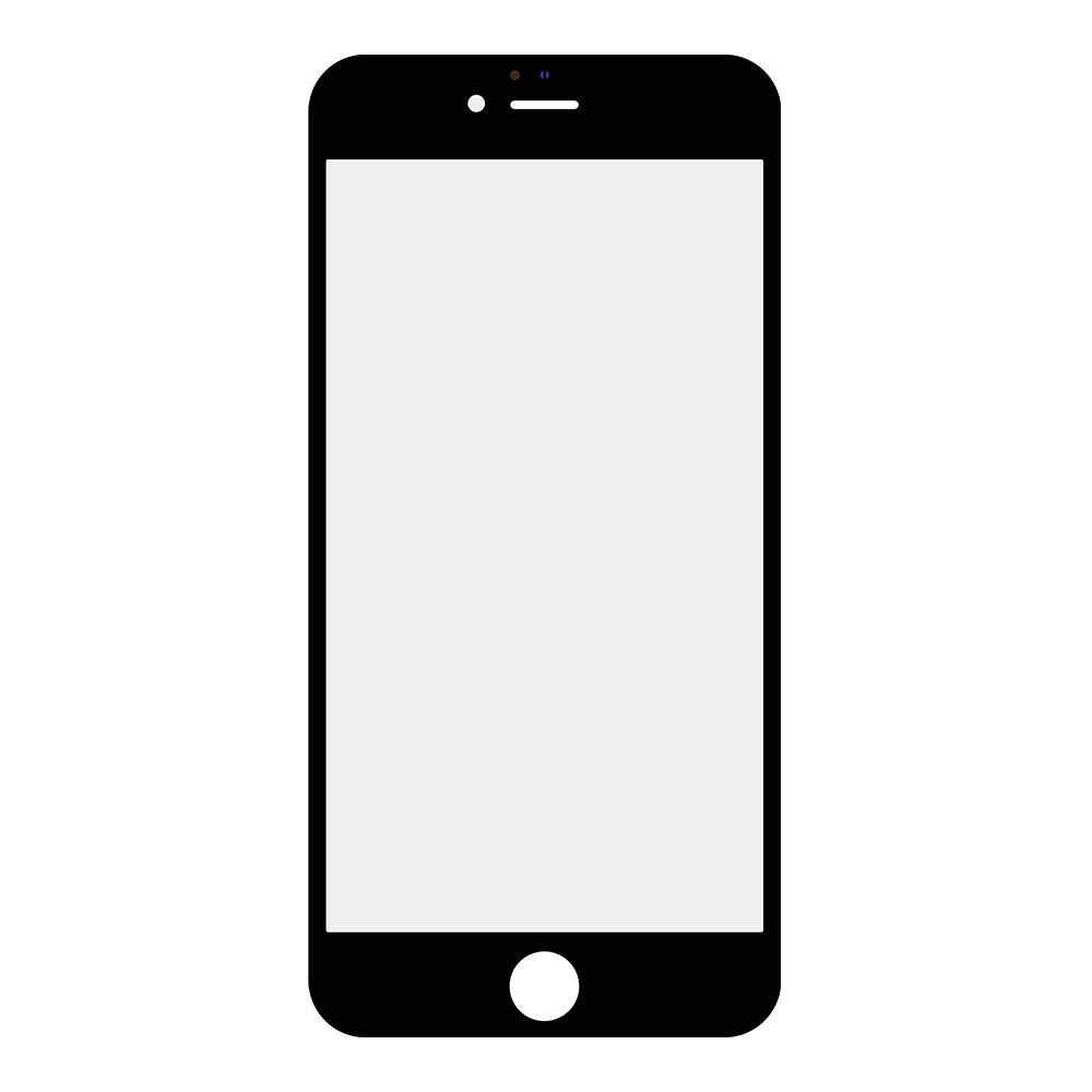 Стекло для iPhone 6 Plus\6S Plus (черный)