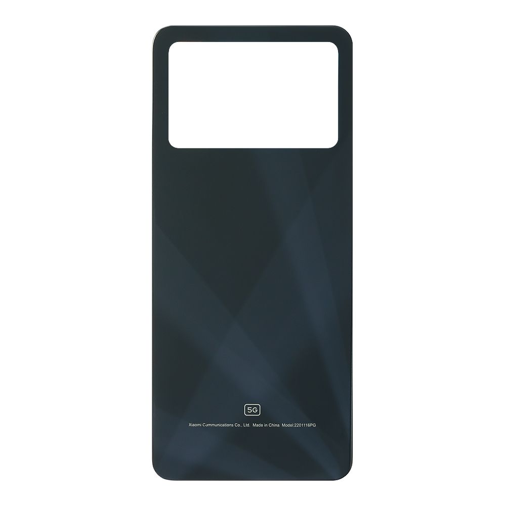 Задняя крышка для Xiaomi POCO X4 Pro 5G (черный)