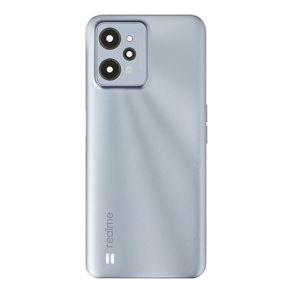 Задняя крышка для Realme С31 (серебристый)