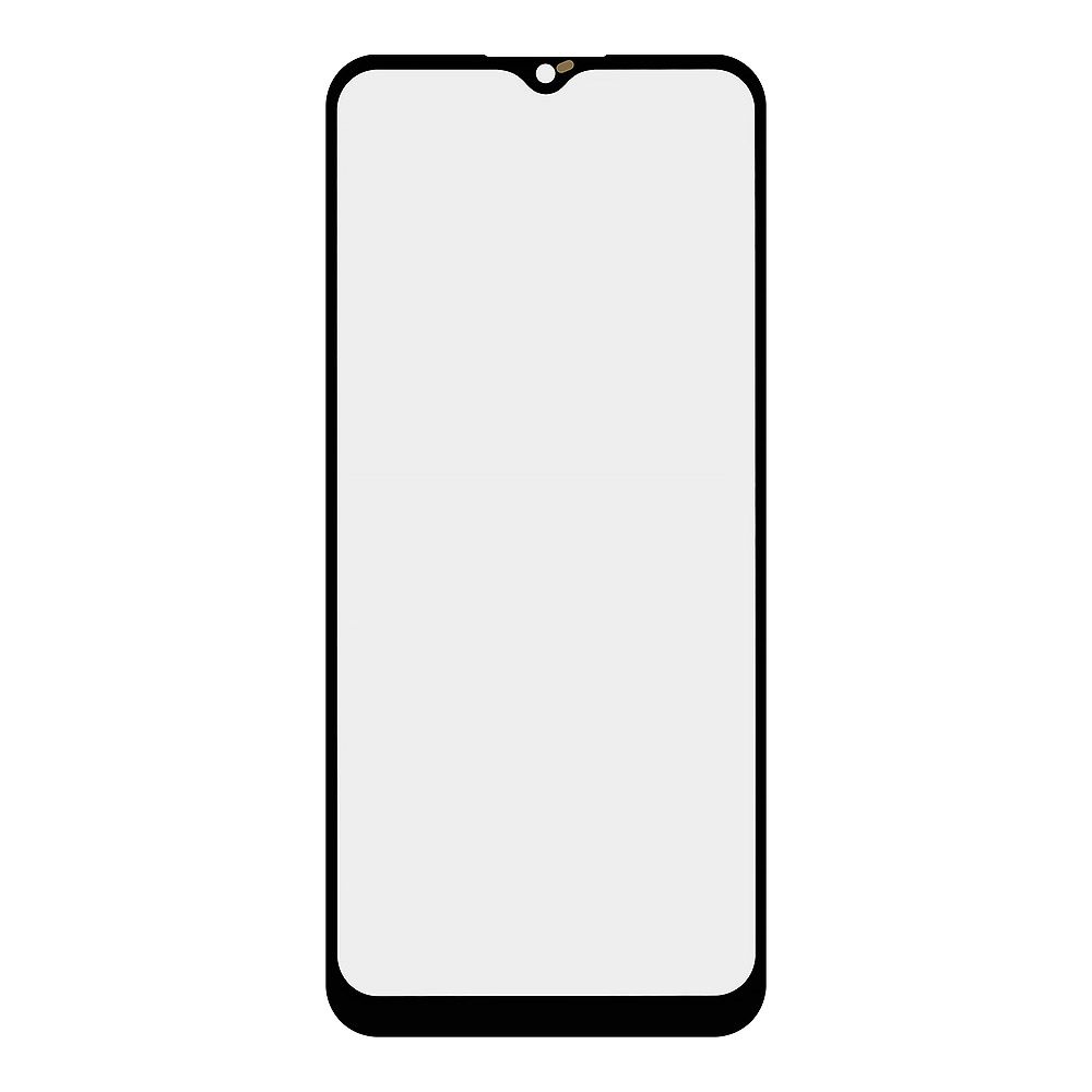 Стекло для переклейки Samsung SM-A037F Galaxy A03S (черный)