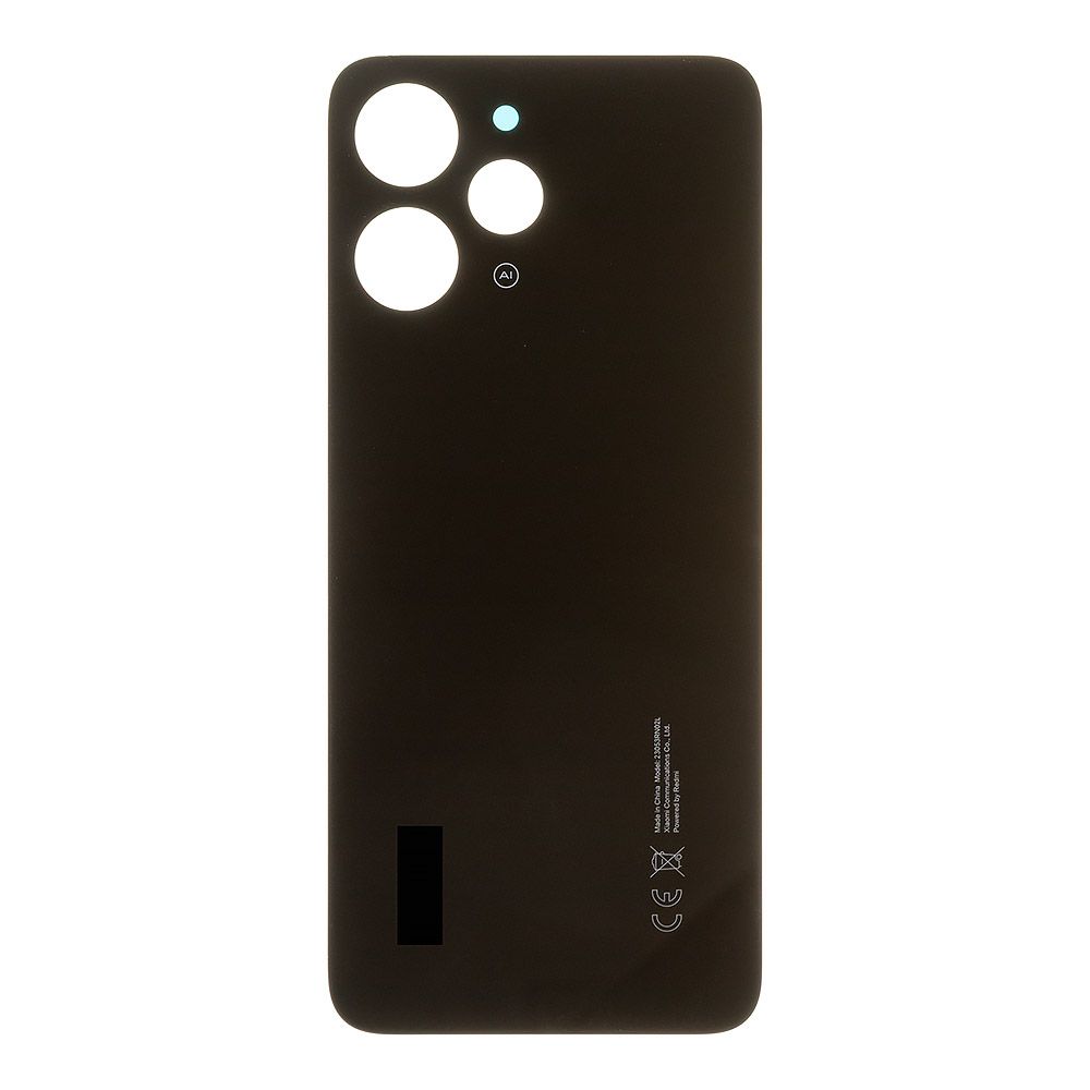 Задняя крышка для Xiaomi Redmi 12 4G (23053RN02Y) (черный), ориг