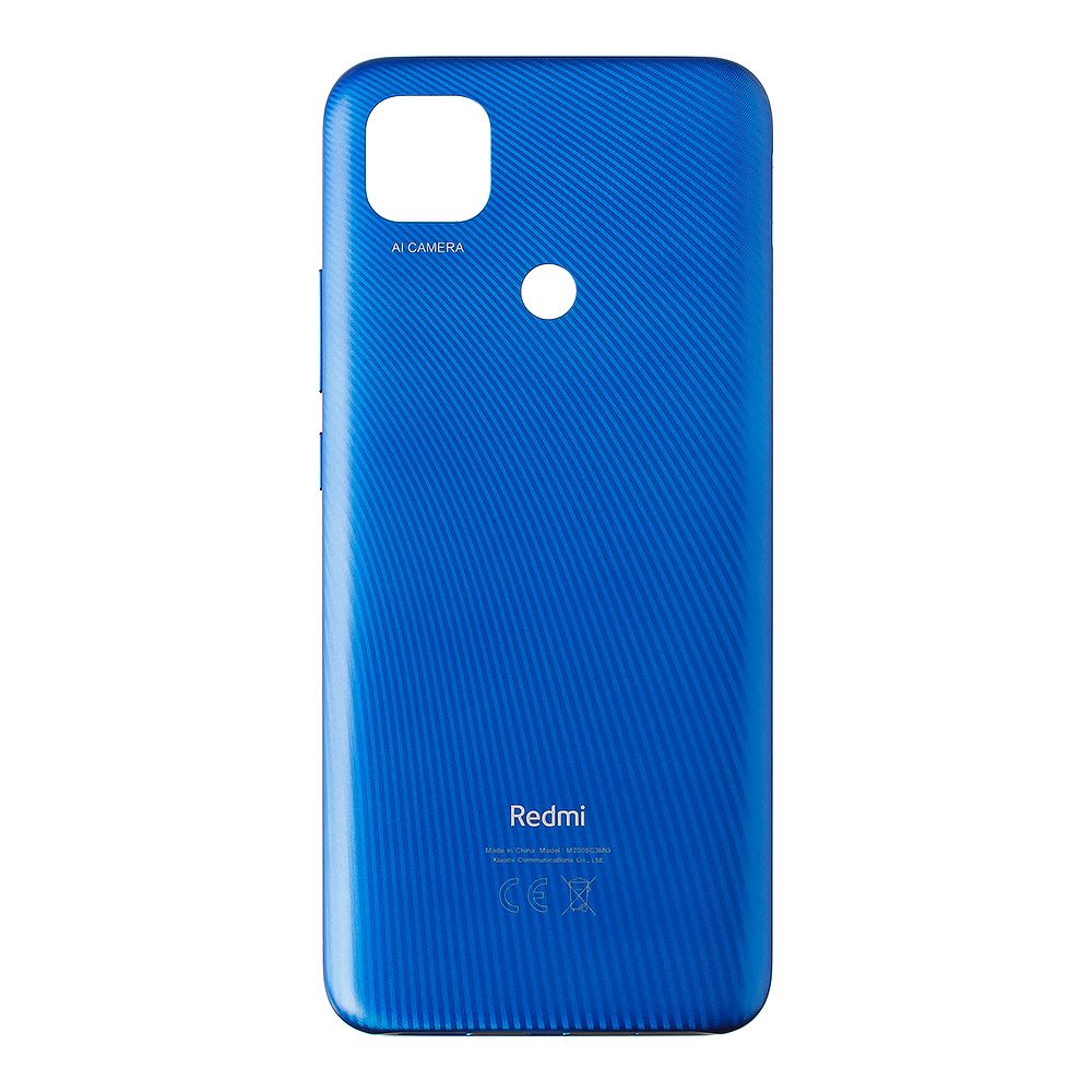 Задняя крышка для Xiaomi Redmi 9C (M2006C3MG)/Redmi 9C NFC (M2006C3MNG) (синий)