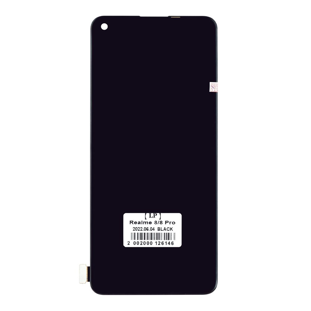 LCD дисплей для Realme 8 4G (RMX3085)/8 Pro (RMX3081)/Oppo A96 5G с тачскрином Incell (черный)