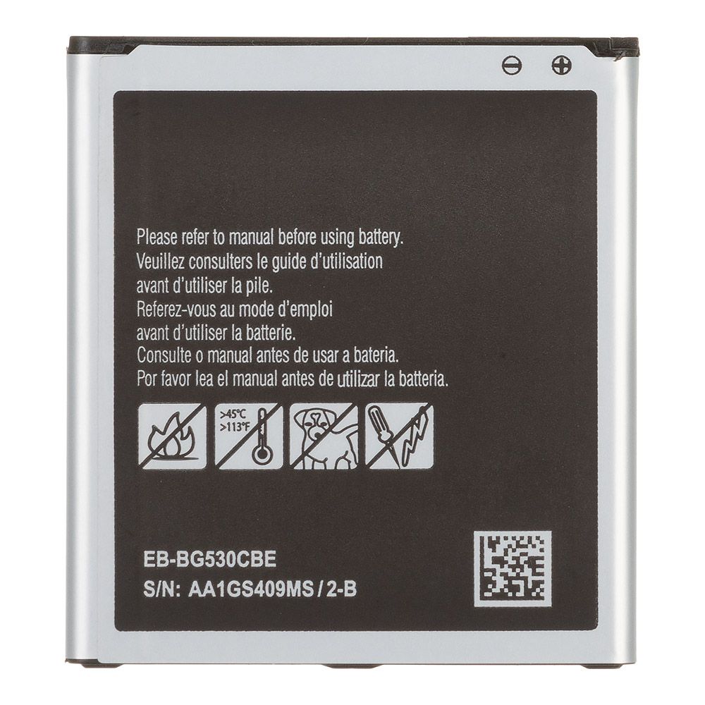 Аккумулятор (АКБ) Samsung (EB-BG530BBE) Galaxy J2 Prime SM-G532F Li2600 100% Filling Capacity
