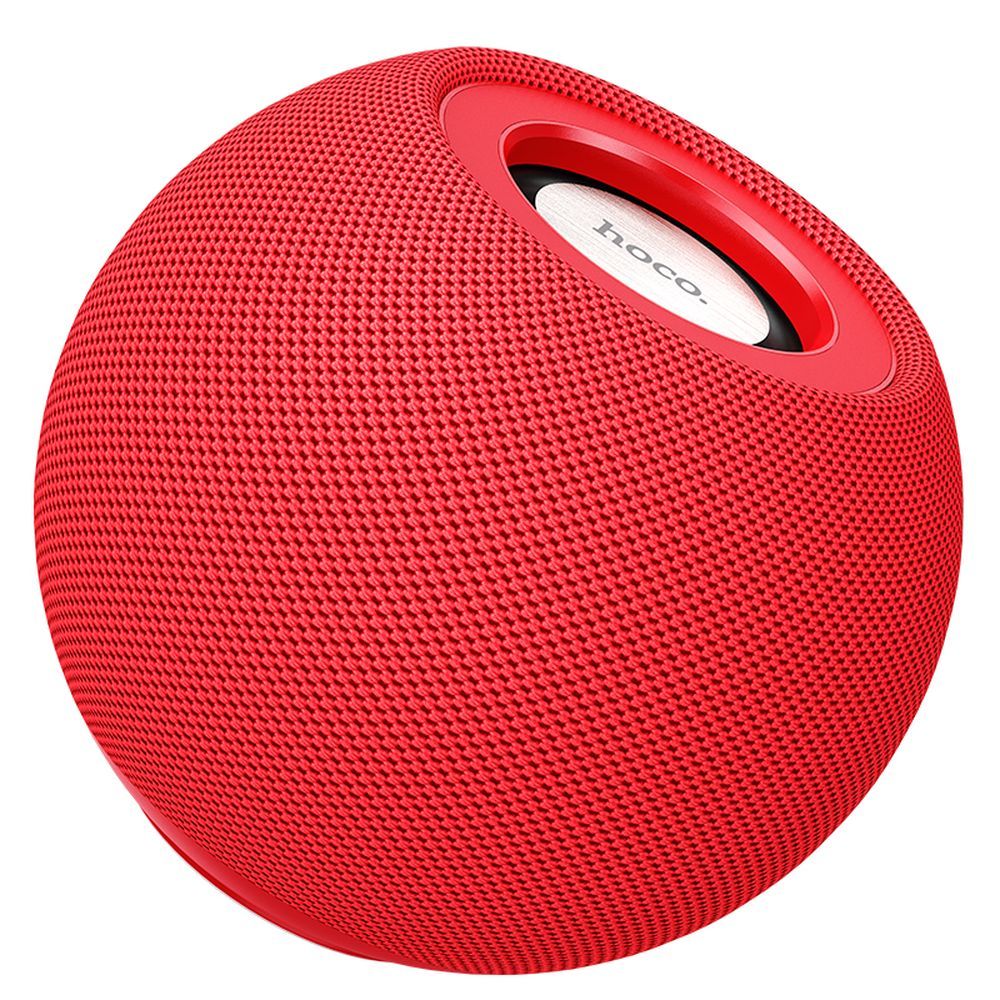Bluetooth колонка HOCO BS45 Deep Sound BT5.0, 5W, TWS/FM/microSD, шар (красный)