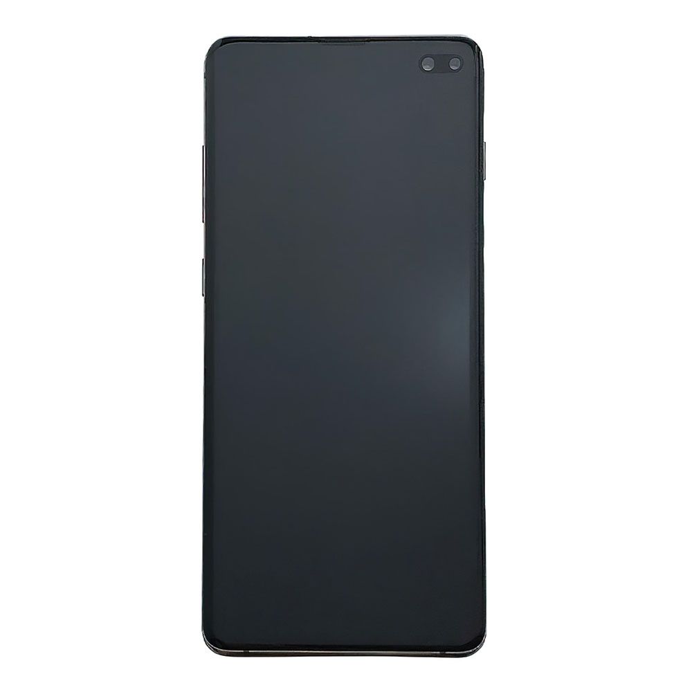 LCD дисплей для Samsung Galaxy S10 Plus SM-G975 GH82-18849A в рамке (черный) 100% OR SP