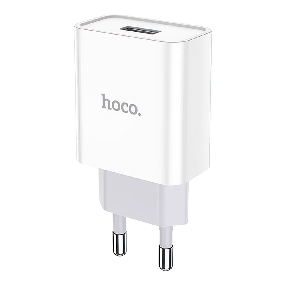 СЗУ HOCO C81A Asombroso 1xUSB, 2.1А (белый)