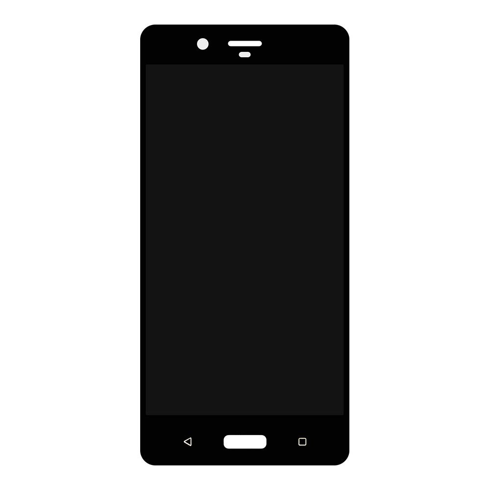 LCD дисплей для Nokia 8 (TA-1004) в сборе с тачскрином (черный) Premium Quality