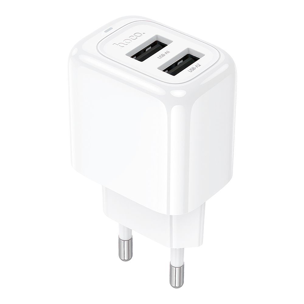 СЗУ HOCO CS51A Surplus 2xUSB, 2.4А (белый)