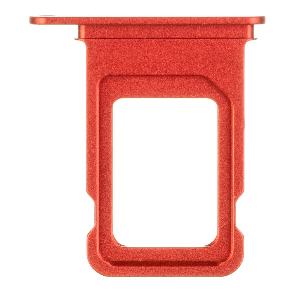 Держатель SIM-карты (сим лоток) iPhone 12 (красный)