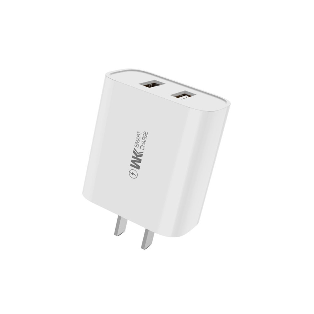 СЗУ WK Speed WP-U105 2xUSB, 2.1А (белый)