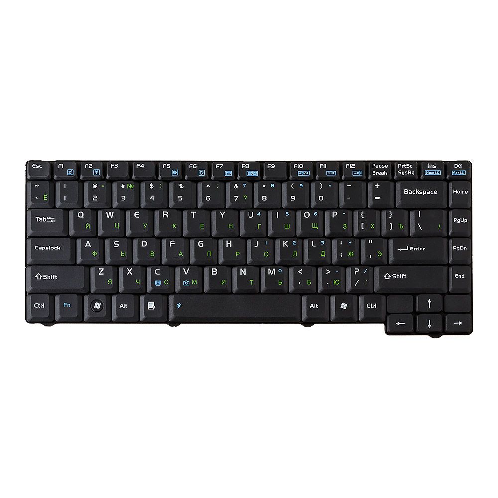 Клавиатура для Asus A9T Z94 X50 X51 A9 A9R Z94G Z94L Z94R (чёрная)